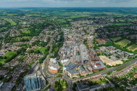 Aerial View of Hemel Hempstead